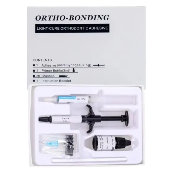 Dental Orthodontic Adhesive Light Cure Braces Glue Kit for Brackets