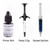 Dental Light Cure Adhesive Paste Tooth Crystal Ornament Jewelry Gems Bonding Agent Acid Etching Gel