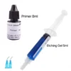 Dental Light Cure Adhesive Paste Tooth Crystal Ornament Jewelry Gems Bonding Agent Acid Etching Gel